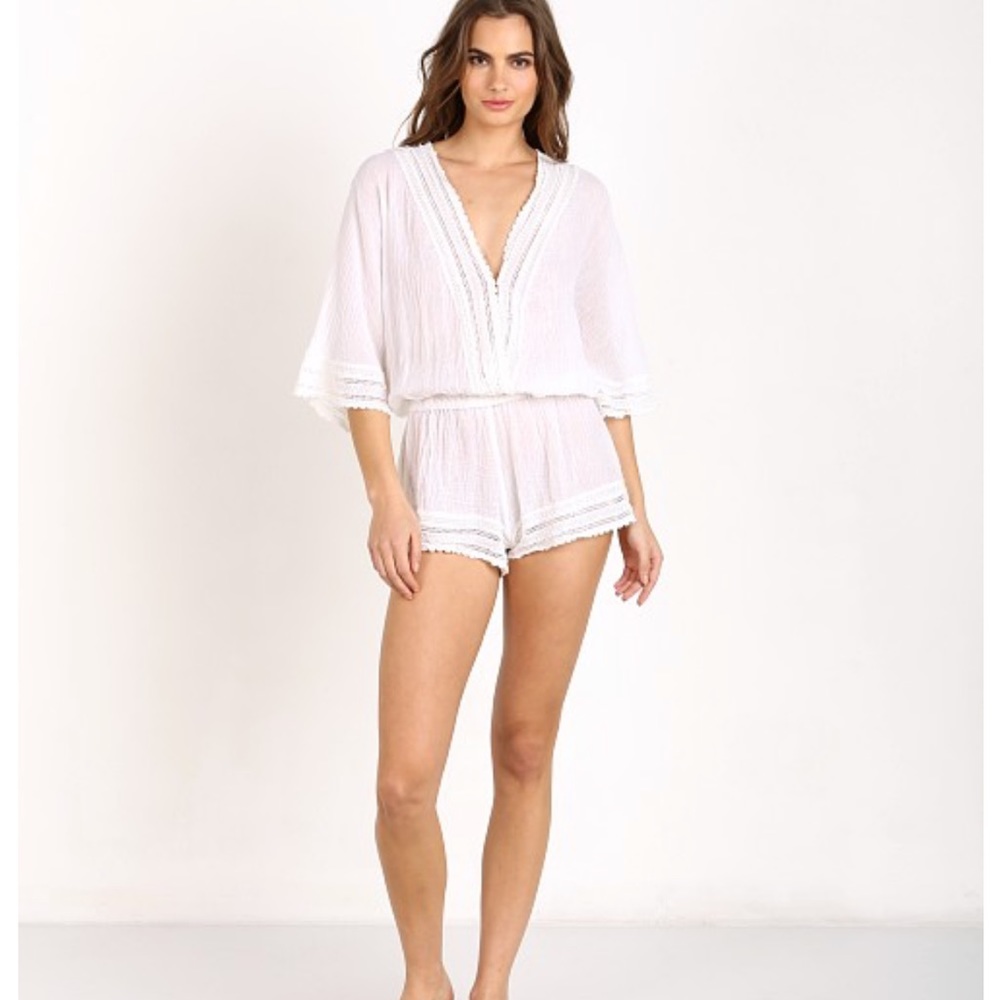 Eberjey love shack Evan romper cover up